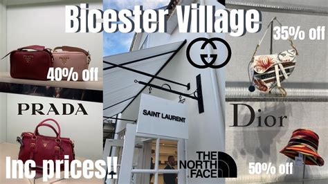 dior bicester village prices|Bicester Village gucci outlet.